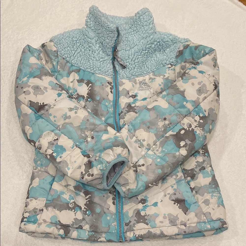 Gerry Weber‎ Kids Puffer Jacket in Blue and White